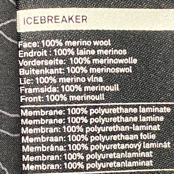 Icebreaker 380 Pure Plus Merino Wool Hooded Jacket Womens Gray Softshell outdoor - Picture 6 of 12